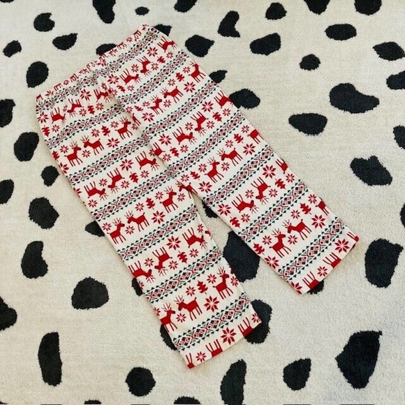 Hanna Andersson $104 Unisex XL Dear Deer Holiday Snowflake Print Pajama PJ Set - Picture 9 of 10